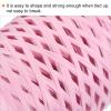 MECCANIXITY Raffia Paper Craft Rope Ribbon Packing Paper Twine 219 Yards Handmade Pink for DIY Decoration Gift Packaging view 4