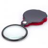 JUIYU Microscope Accessories Kit Handheld 6X Mini Magnifier, Foldable Pocket Magnifying Glasses Portable Leather Magnifier Glass Lens Reading Loupe Gift Lupe Microscope Slides view 1