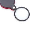 JUIYU Microscope Accessories Kit Handheld 6X Mini Magnifier, Foldable Pocket Magnifying Glasses Portable Leather Magnifier Glass Lens Reading Loupe Gift Lupe Microscope Slides view 4