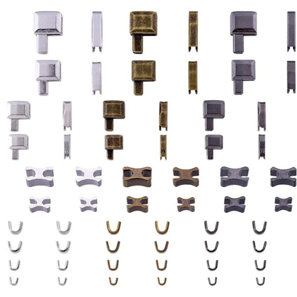 VICASKY 1set Zipper Repair Kit Replacement Stops for Clothing Durable Zipper Fix Accessories for Easy Repairs for Jackets and Apparel