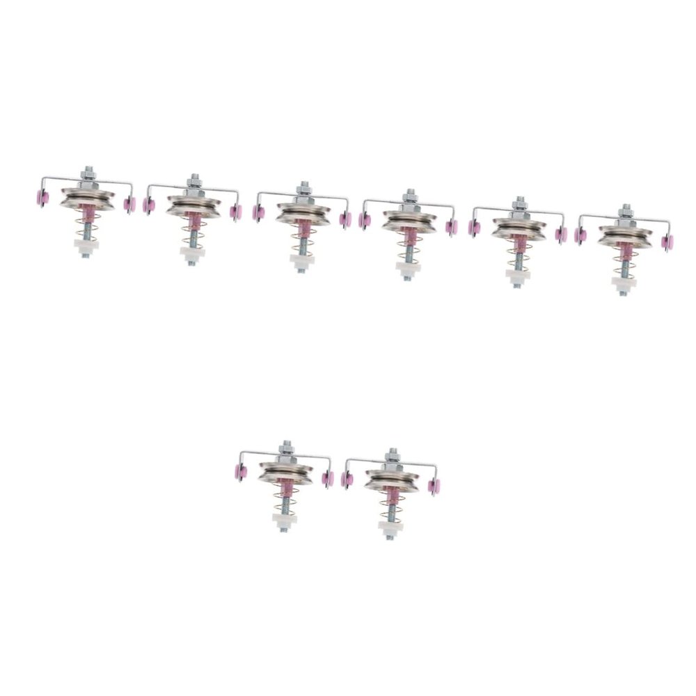 VICASKY 8pcs Drawbench Tensioner Accessories for Weaving Machines and Ribbon and Construction for Wire Clamps and Braiding Needs