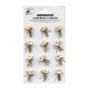 Little Birdie Paper Bouquet 12/Pkg-Shabby Chic view 1
