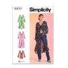 Simplicity Misses' Duster Jacket Sewing Pattern Packet, Design Code S9747, Sizes 18-20-22-24-26 view 1