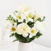 Cream Artificial Peony Cosmo Lily Bouquet by Factory Direct Craft for Spring Arrangements and Summer Displays 22"H view 1