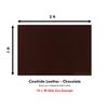 Cowhide Leather (8-9oz) - (2 Pack) - Vegetable Tanned - Thickness (0.125in ~ 0.140in) - (Chocolate) - (12in x 24in) - (USA) view 4
