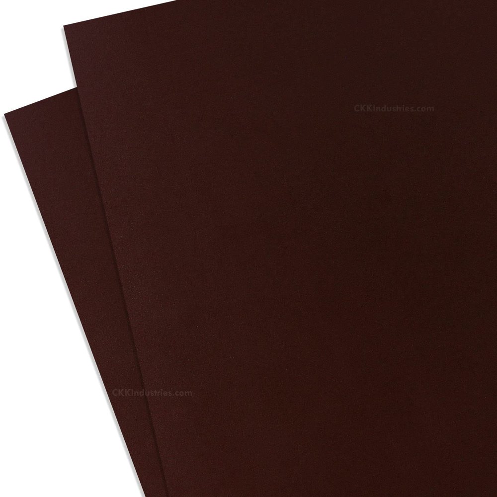 Cowhide Leather (8-9oz) - (2 Pack) - Vegetable Tanned - Thickness (0.125in ~ 0.140in) - (Chocolate) - (6in x 12in) - (USA)