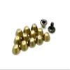 3dancraftit Barrel Riveted Purse feet 5/16" / 8mm Spike Rivet Studs Spots Leather Rivet for Bag Making Clothing Shoes Anti Bronze H159 view 3