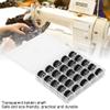 Sewing Thread 25pcs, Black Polyester Sewing Machine Thread with Bobbins and Storage Box Sewing Kits Thread for Sewing Machine DIY Sewing Craft view 2