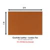 Cowhide Leather (8-9oz) - Vegetable Tanned - Thickness (.125in ~ .140in) - (London Tan) - (12in x 24in) - (USA Made) view 3