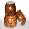 UNIVERSAL HANDICRAFT WOODEN YARN BOWL FOR KNITTING AND CROCHING WITH MULTI WOOD AND COLOUR (BLACK, 7 * 4INCH) (6 * 3") view 4