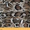Snake Skin Pattern Outdoor Fabric by The Yard,Brown and Black Wild Animals Fabric by The Yard for Teens Craft Lover,Geometric Geometric Diamond Upholstery Fabric for Clothing Quilting Sewing,10 Yards view 1
