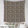 Snake Skin Pattern Outdoor Fabric by The Yard,Brown and Black Wild Animals Fabric by The Yard for Teens Craft Lover,Geometric Geometric Diamond Upholstery Fabric for Clothing Quilting Sewing,10 Yards view 4