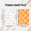 UFU 2 Pcs Sticker Book Collecting Album Reusable Sticker Organizer Storage Book for Stickers Collection A5 (64 Pages) view 2