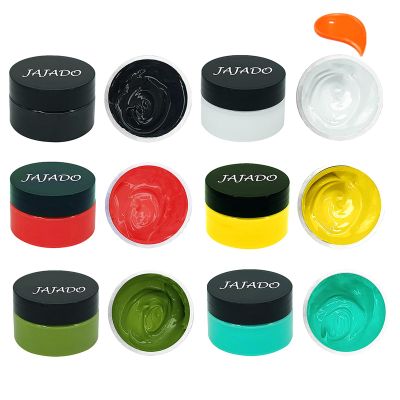 JAJADO Chalk Paste Fabric Screen Printing Ink, Chalk Paste Paint Stencils Paste Ink Self Adhesive Silk Screen Transfer Paint for Wood, T-Shirt, Cup, Chalkboard DIY Home Decor