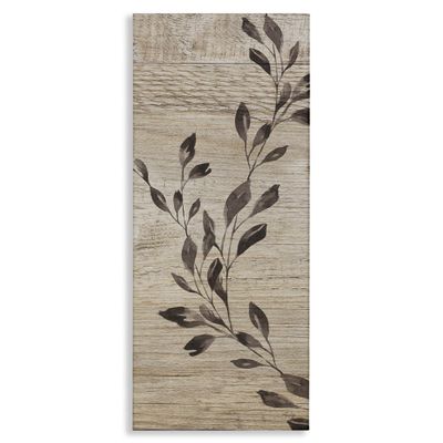 Stupell Industries 'Herb Sprig Botanical Plant', Canvas Art, 10 x 24 Inches, Easy to Hang and Sturdy, Made in USA, by Yass Naffas Designs