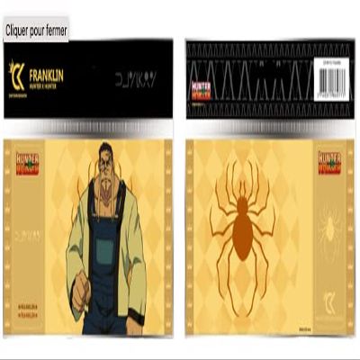 Golden Ticket - Franklin CKHH15 Trading Cards,