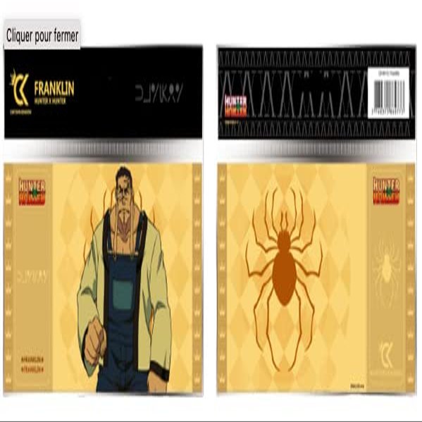Golden Ticket - Franklin CKHH15 Trading Cards,