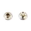 Double Cap Rivets - Brass Finish - (0.310 Barrel x 0.35 Head) - (for Leather/Canvas) - (25 Pack) view 3