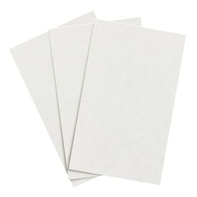 Fleece White Parchment Cardstock Multipurpose Parchment Card Stock for Certificates, Menus and Wedding Invitations | Medium Weight 65lb Cover (176gsm) | 8.5 x 14 (Legal Size) | 50 Sheets per Pack