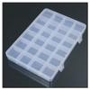EKAYG 24 Compartments Plastic Box Case Jewelry Bead Storage Container Craft Organizer Storage Box view 3