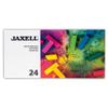 Honsell 14-99890 Pastel Paint Set Pastelli Artist Set, Black Storage Box with 24 Soft Pastels, Drawing Accessory Set and a Drawing Pad in DIN A4 view 2
