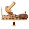 Hind Handicrafts Wooden Yarn Ball Winder for Knitting Crocheting - Handcrafted - Natural Hand Operated - Knitter's Gifts Center Pull Ball Winder (Check 5) view 1