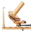 Hind Handicrafts Wooden Yarn Ball Winder for Knitting Crocheting - Handcrafted - Natural Hand Operated - Knitter's Gifts Center Pull Ball Winder (Check 5) view 2