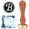 CRASPIRE Vintage Ice Cube Stamp with Removable Brass Head & Wood Handle for DIY Crafting Cocktail Whiskey Mojito Drinks Bar Making view 1