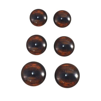 Megan's Beaded Designs Brown Horse Eyes 3 Pair Bundle (Small, Medium, Large) Realistic Animal Faux Taxidermy Art Jewelry Supply Wire Wrap Jewelry Felt Creature Craft Sculpture