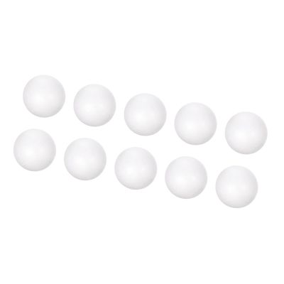 DMiotech 12 Pack 2.8 Inch Foam Balls Polystyrene Round Solid Foam Ball White for DIY Crafts, Arts, Party Decoration