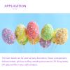 DMiotech 12 Pack 2.8 Inch Foam Balls Polystyrene Round Solid Foam Ball White for DIY Crafts, Arts, Party Decoration view 2