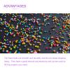 DMiotech 12 Pack 2.8 Inch Foam Balls Polystyrene Round Solid Foam Ball White for DIY Crafts, Arts, Party Decoration view 4