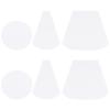 HARFINGTON 88pcs English Paper Piecing Small Flower Shapes Paper Quilting Templates Patchwork English Paper Piecing Supplies for Quilting Sewing DIY Craft view 1