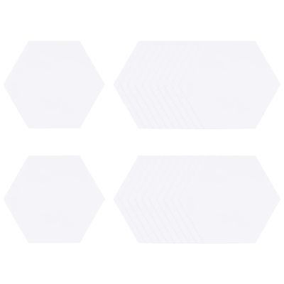 HARFINGTON 200 Count English Paper Piecing Hexagon 26mm Shapes Paper Quilting Templates Patchwork English Paper Piecing Supplies for Quilting Sewing DIY Craft