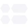 HARFINGTON 200 Count English Paper Piecing Hexagon 26mm Shapes Paper Quilting Templates Patchwork English Paper Piecing Supplies for Quilting Sewing DIY Craft view 1