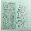 DzIxY Girl Mailbox Clear Stamps and Metal Cutting Dies Sets for Card Making Scrapbooking Paper Supplies Seals Storage Pockets view 2