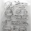 DzIxY Girl Mailbox Clear Stamps and Metal Cutting Dies Sets for Card Making Scrapbooking Paper Supplies Seals Storage Pockets view 3