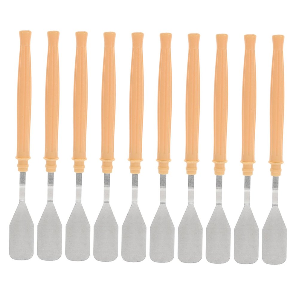 12pcs Palette Knife Set Mixed Shapes Drywall Knife Flexible Scrapers Spatulas for Art Ceramics Pottery