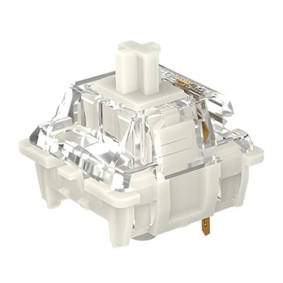 Gateron Pro 2.0 Switch 3-Pin Prelubricated RGB Yellow Red Brown Compatible MX Mechanical Keyboard (108pcs Pro 2.0 White)