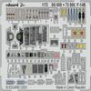 Eduard Sprue Brothers 1:72 Color PE - F-14B Tomcat Detail Set (ACA kit), EDU73800 view 2