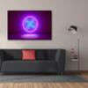 Epic Graffiti 'Neon Reactor' by Epic Portfolio, Canvas Wall Art, 60"x40" view 3