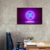 Epic Graffiti 'Neon Reactor' by Epic Portfolio, Canvas Wall Art, 40"x26" view 3