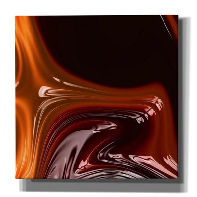Epic Graffiti 'Molten Caramel ' by Epic Portfolio, Canvas Wall Art, 54"x40"