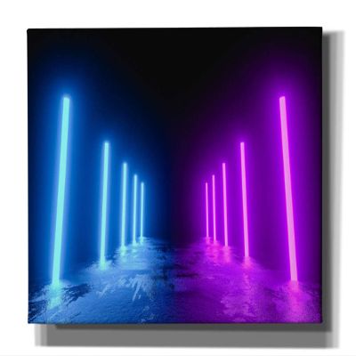 Epic Graffiti 'Neon Runway' by Epic Portfolio, Canvas Wall Art, 60"x40"