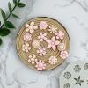 Flower Polymer Clay Molds, 2Pcs Polymer Clay Molds for Jewelry Making, Daisy Sunflower Rose Miniature Silicone Molds (15Flowers) view 2