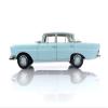Norev 1965 220 S Light Blue with White Top 1/18 Diecast Model Car 183920 view 2