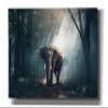 Epic Graffiti 'Elephant' by Epic Portfolio, Giclee Canvas Wall Art, 60"x40" view 1