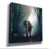 Epic Graffiti 'Elephant' by Epic Portfolio, Giclee Canvas Wall Art, 60"x40" view 2