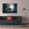 Epic Graffiti 'Elephant' by Epic Portfolio, Giclee Canvas Wall Art, 60"x40" view 3