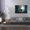 Epic Graffiti 'Elephant' by Epic Portfolio, Giclee Canvas Wall Art, 60"x40" view 4